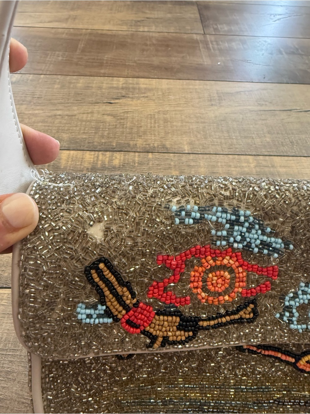 STAUD Tommy swimmer beaded bag - Picture 2 of 8